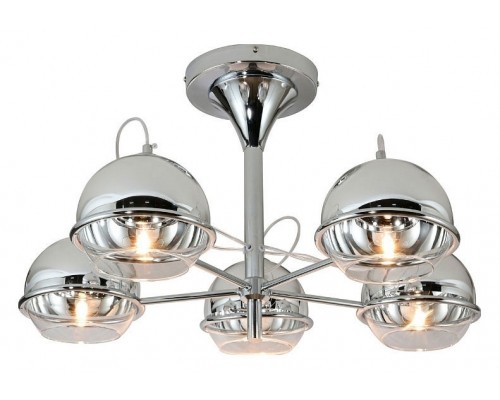 Люстра на штанге LUMINA DECO Veroni LDC 1029-5 CHR Люстра на штанге LUMINA DECO Veroni LDC 1029-5 CHR