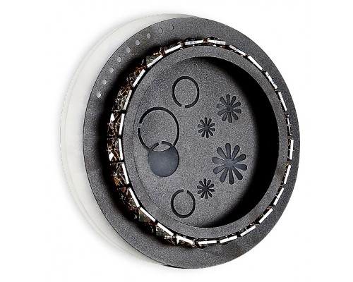 Накладной светильник Ambrella Ice 4 FA273 CF/TI кофе/янтарь LED 3000K+6400K 24W 200*180*50