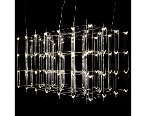 Подвесная люстра O-LUCE Cosmic Glass ячейка 20*20 см 11787611-2 Подвесная люстра O-LUCE Cosmic Glass ячейка 20*20 см 11787611-2
