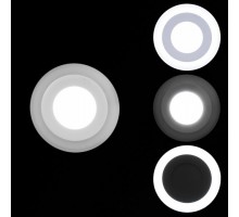 Встраиваемый светильник 70503-9.0-001TM LED3+2W WH/DL+DL (6500K+6500K)