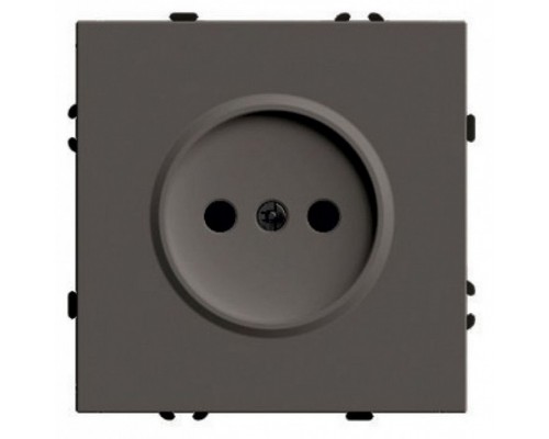 Розетка без заземления и со шторкой, без рамки Stekker Эмили 49928