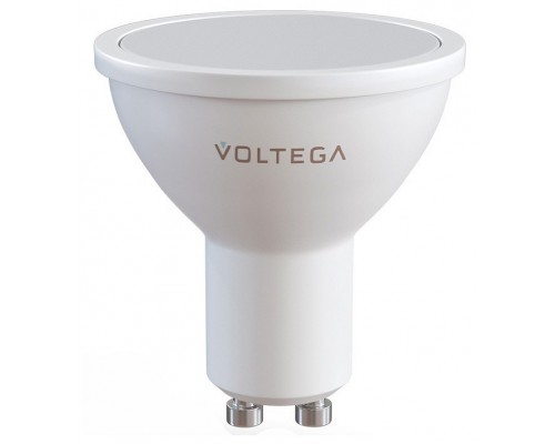 Лампа светодиодная Voltega Simple GU10 5Вт 3000K 7239 Лампа светодиодная Voltega Simple GU10 5Вт 3000K 7239