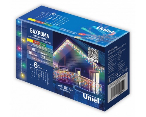 Бахрома световая Uniel UL-00012072 Бахрома световая Uniel UL-00012072