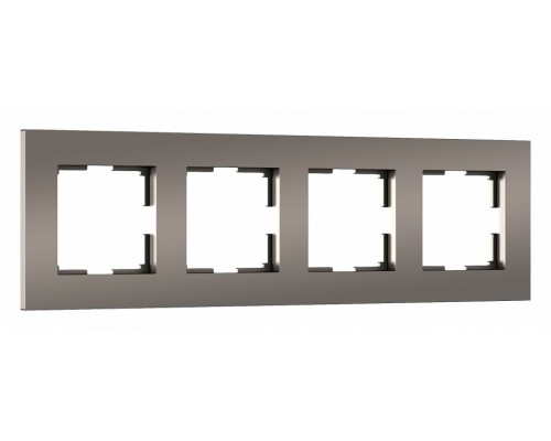 Рамка на 4 поста Werkel Slab (бронза софт) W0042963