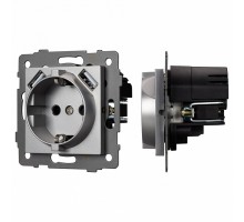 Розетка с заземлением и 2хUSB type A, без рамки Arlight SCT 049820