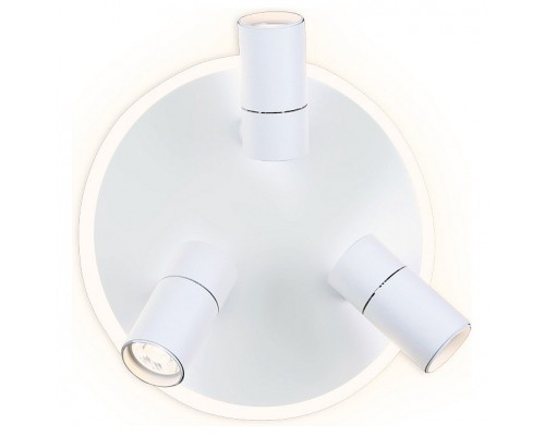 Спот Ambrella Wall 7 FW261/3 SWH белый песок LED 4200K 16W+3W*3 D280*120 Спот Ambrella Wall 7 FW261/3 SWH белый песок LED 4200K 16W+3W*3 D280*120
