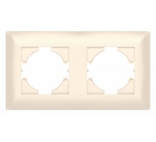 Рамка на 2 поста Gusi Electric BRAVO С1020-003