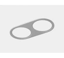 Рамка на 2 светильника SWG PRO COMBO COMBO-4R2-WH