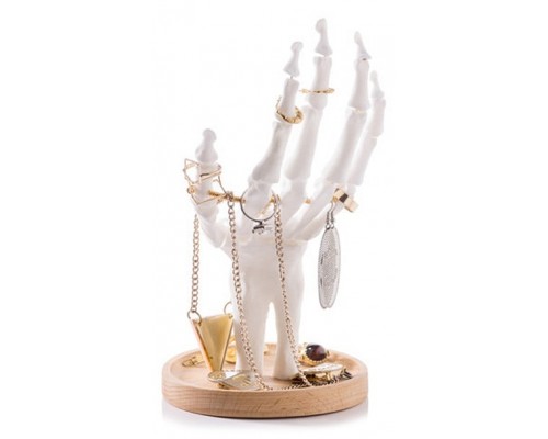 Держатель для украшений (12х21 см) Skeleton Hand SK TIDYHAND1 Держатель для украшений (12х21 см) Skeleton Hand SK TIDYHAND1