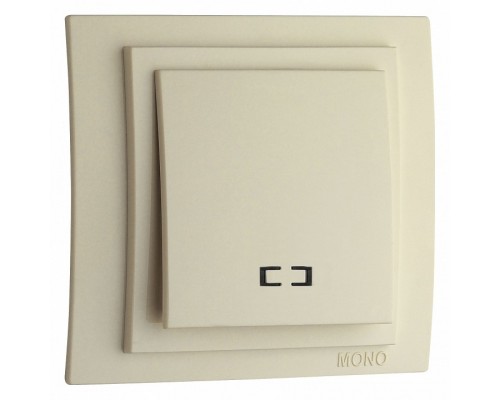 Выключатель одноклавишный с подсветкой Mono Electric Larissa 103-171725-101 Выключатель одноклавишный с подсветкой Mono Electric Larissa 103-171725-101