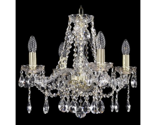 Подвесная люстра Bohemia Ivele Crystal 1413 1413/4/165/G Подвесная люстра Bohemia Ivele Crystal 1413 1413/4/165/G