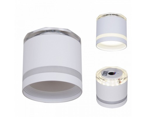 Накладной светильник 53001-9.5-001LD GX53+LED3W WT