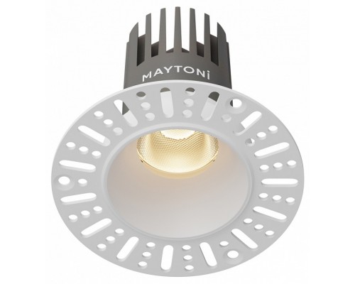Встраиваемый светильник Maytoni Technical  DL124-10W-3K-TRS-W