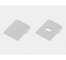 Заглушка для профиля Lumker  LS-12-SI-ECS