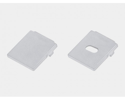 Заглушка для профиля Lumker  LS-12-SI-ECS