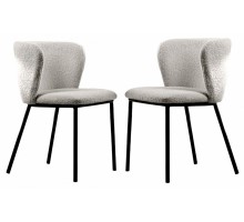 Стул Whirl (комплект 2 шт) серый,черный