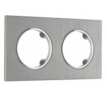 Рамка на 2 поста Arte Milano am-502.11 502.11-2.grey