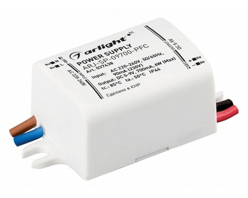 Блок питания с проводом Arlight ARJ 037438 Блок питания с проводом Arlight ARJ 037438
