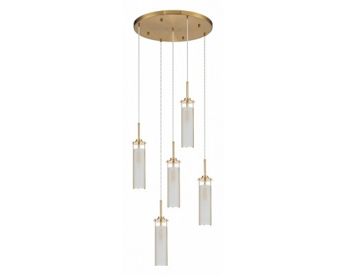 Подвесной светильник Indigo Torcia 11038/5PL Brass Подвесной светильник Indigo Torcia 11038/5PL Brass