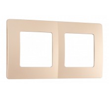 Рамка на 2 поста Arte Milano am-517.17 517.17-2.shampan