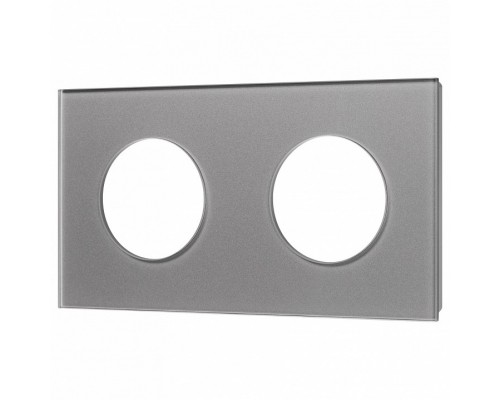 Рамка на 2 поста Arlight GLARE 043837 Рамка на 2 поста Arlight GLARE 043837