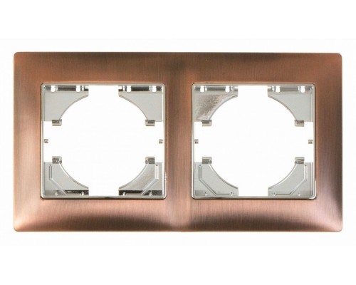 Рамка на 2 поста Gusi Electric BRAVO С1020-038