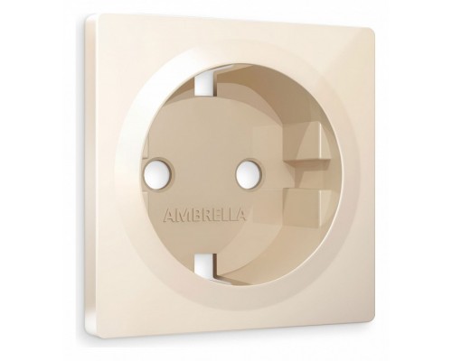 Накладка для розетки с заземлением Ambrella Volt Quant AP3060 Накладка для розетки с заземлением Ambrella Volt Quant AP3060