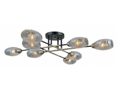 Потолочная люстра ILLUMICO  IL0255-8CSQ-79 BK AB