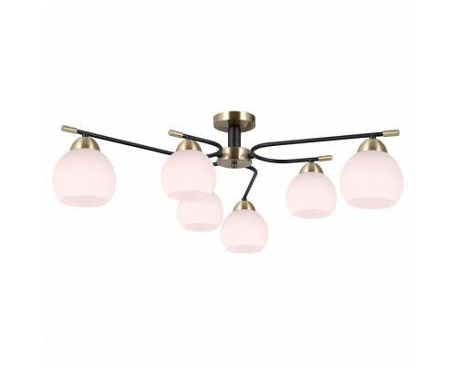 Потолочная люстра ILLUMICO LIBRA IL0638-6CSQ-24 AB BK LIBRA Потолочная люстра ILLUMICO LIBRA IL0638-6CSQ-24 AB BK LIBRA