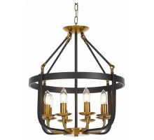 Подвесная люстра LUMINA DECO Berling LDP 8024-8 BK+MD