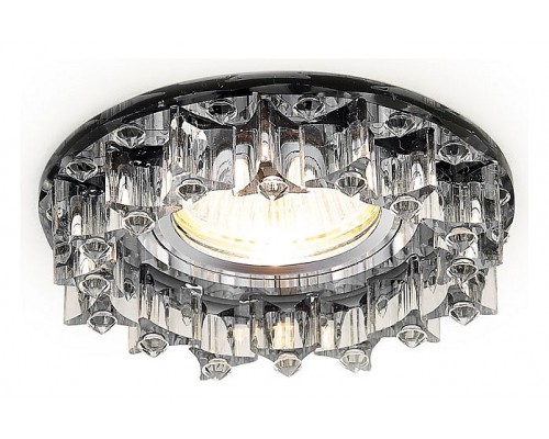 Встраиваемый светильник Ambrella Light Crystal K370 K370 BK Встраиваемый светильник Ambrella Light Crystal K370 K370 BK