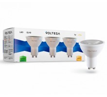 Лампа светодиодная Voltega Simple GU10 7Вт 3000K 7254