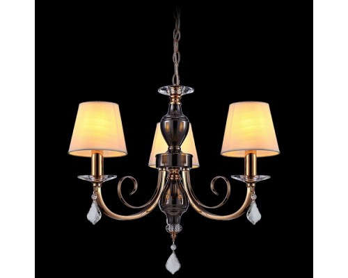 Подвесная люстра ILLUMICO IL5272-3P-27 BK GD Подвесная люстра ILLUMICO IL5272-3P-27 BK GD