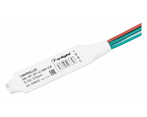 Контроллер-регулятор цвета RGBW Arlight SPI 039632 Контроллер-регулятор цвета RGBW Arlight SPI 039632