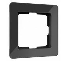 Рамка на 1 пост Werkel Acrylic (черный) W0012708