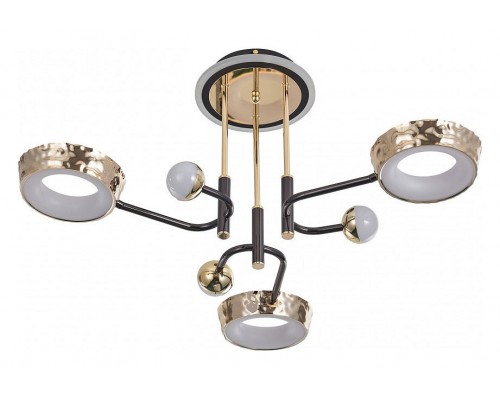 Потолочная люстра Arte Milano Ferrara-73210 273210/6 BK/GD