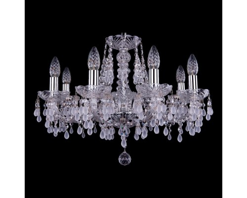 Подвесная люстра Bohemia Ivele Crystal 1410 1410/8/195/Ni/V0300 Подвесная люстра Bohemia Ivele Crystal 1410 1410/8/195/Ni/V0300