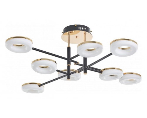 Потолочная люстра Arte Milano Ferrara-72999 272999/8 BK/GD