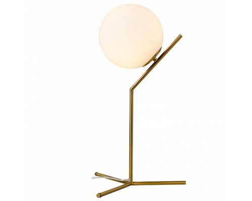 Настольная лампа декоративная Natali Kovaltseva Renzo RENZO 81423/1F GOLD SATIN Настольная лампа декоративная Natali Kovaltseva Renzo RENZO 81423/1F GOLD SATIN
