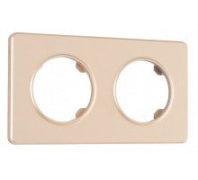 Рамка на 2 поста Arte Milano am-502.15 502.15-2.shampan