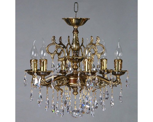 Подвесная люстра Ambiente by Brizzi Leon 2128/6 PB Tear Drop Подвесная люстра Ambiente by Brizzi Leon 2128/6 PB Tear Drop
