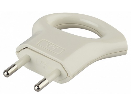 Вилка прямая без заземления Эра  V1