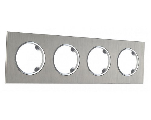 Рамка на 4 поста Arte Milano am-502.11 502.11-4.grey Рамка на 4 поста Arte Milano am-502.11 502.11-4.grey