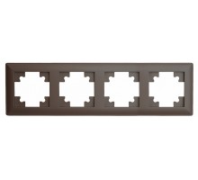 Рамка на 4 поста Stekker PFR00-7004-04 39820