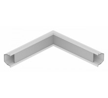 Соединитель угловые L-образный встраиваемый 6063 LINE 3525 IN 0273004