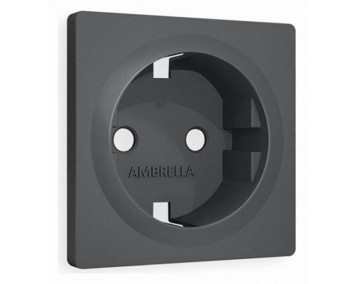 Накладка для розетки с заземлением Ambrella Volt Quant AP9060 Накладка для розетки с заземлением Ambrella Volt Quant AP9060