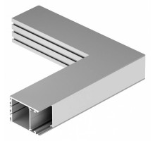 Соединитель угловой L-образный накладной 6063 LINE 5070 0272708