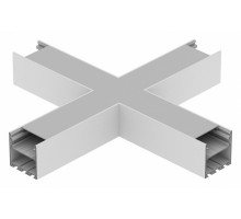 Соединитель угловой X-образный накладной 6063 LINE 5050 0272513