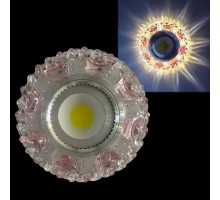 Встраиваемый светильник  42064-9.0-001PL MR16+LED3W CL/PK