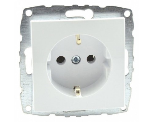 Розетка с заземлением, без рамки Mono Electric Despina / Larissa 500-001921-117 Розетка с заземлением, без рамки Mono Electric Despina / Larissa 500-001921-117